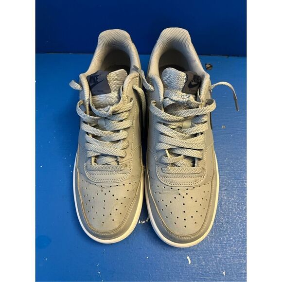 Nike Court Vision Low Gray Nature FQ7669-001 Low Top Sneakers Men's Size US 9 - Picture 1 of 7